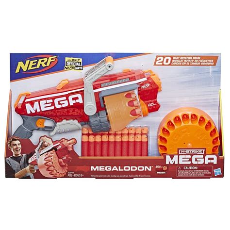 nerf mega whistler darts|Nerf Megalodon N.